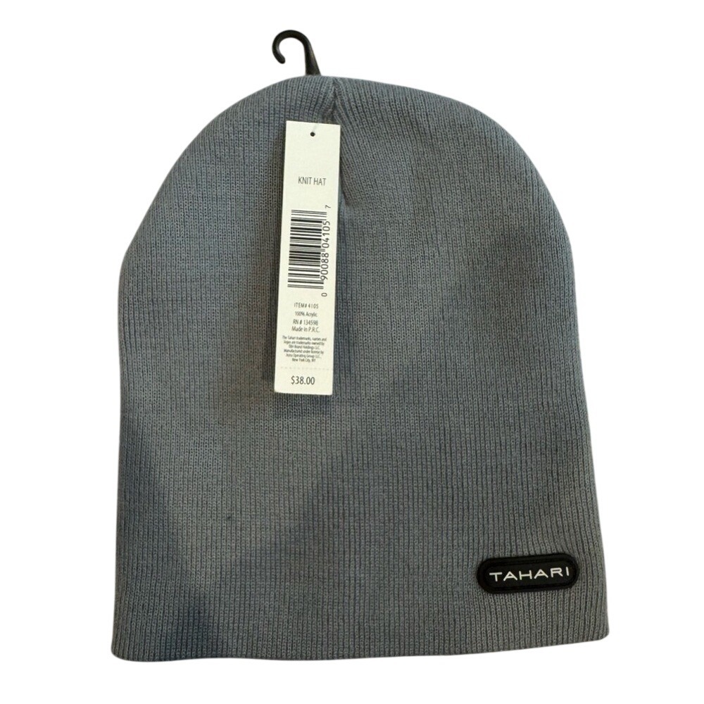 Tahari Light‎ Gray Knit Beanie